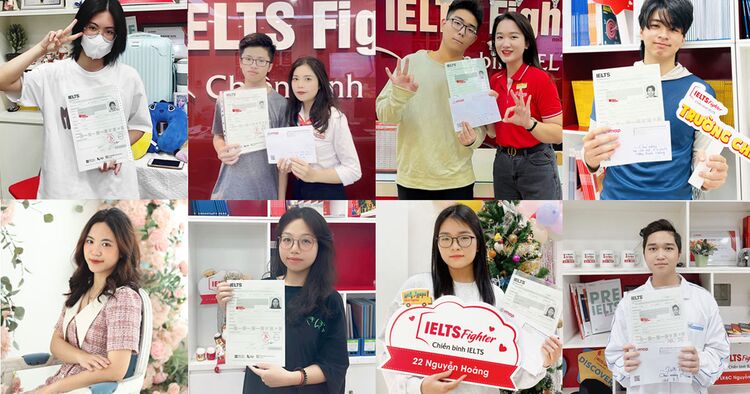 12 học viên IELTS Fighter Hà Nội và 7.0+ xét tuyển đại học