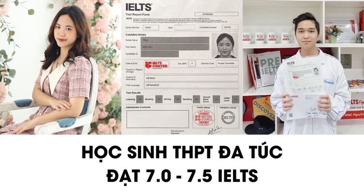 Học sinh THPT Đa Túc chia sẻ cách học 7.0+ IELTS