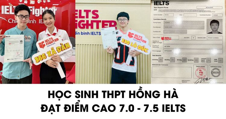 Học sinh THPT Hồng Hà chia sẻ kinh nghiệm học IELTS