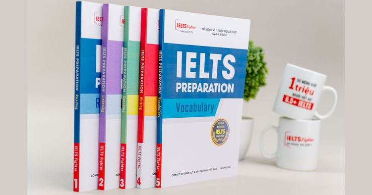 Bộ sách IELTS Preparation tự học IELTS cho người mới bắt đầu