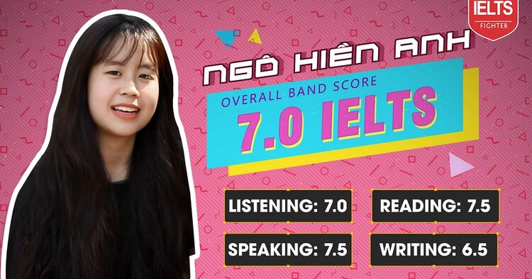 Kinh nghiệm luyện thi 7.5 IELTS Speaking của Hiền Anh