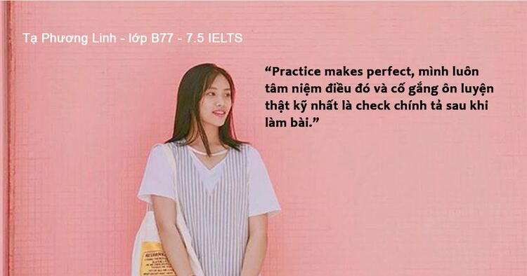 Cô học trò THPT chuyên Vĩnh Phúc - Chặng đường 2 tháng và quả ngọt 7.5 IELTS
