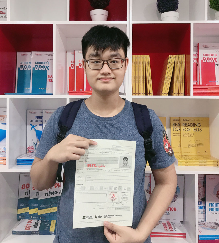 Đoàn huy 7.0 IELTS