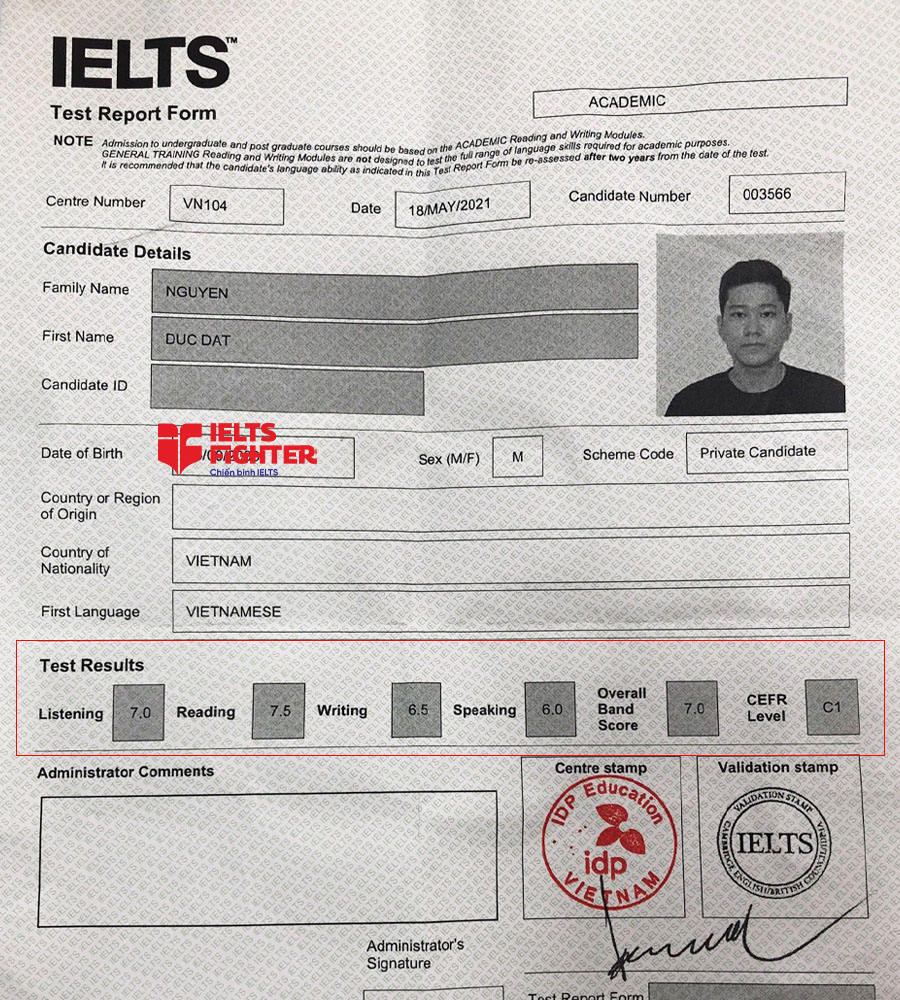 sinh viên neu - bạn đức đạt 7.0 IELTS - 2