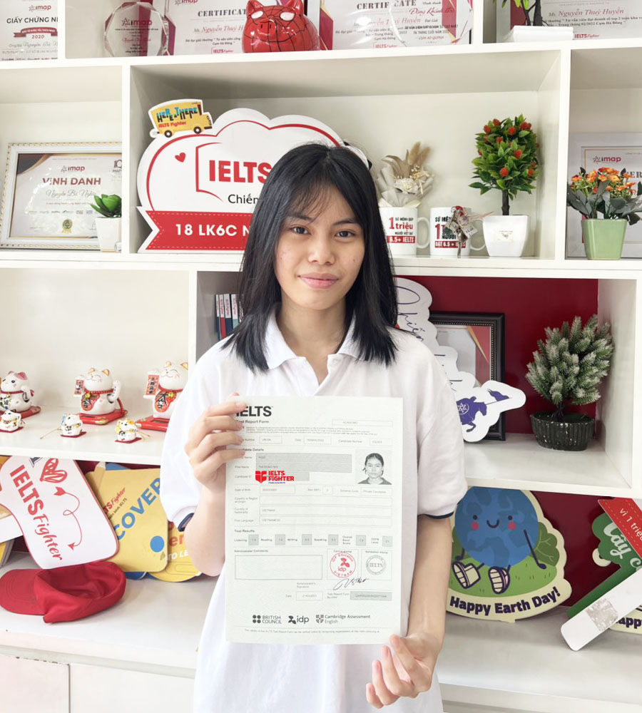 dung nhi 7.0 ielts