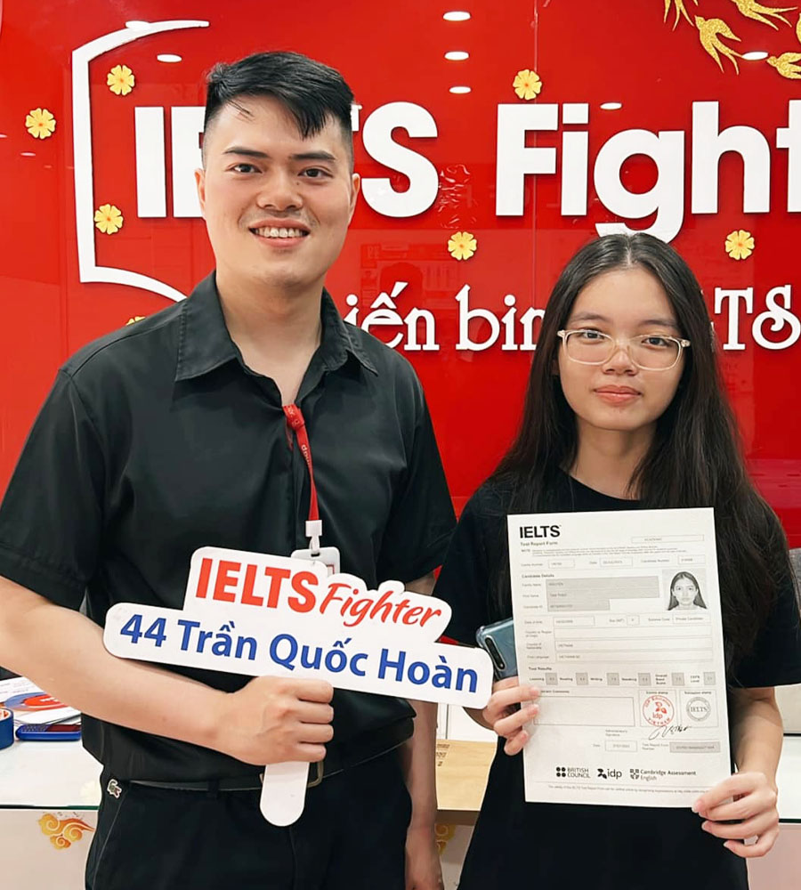 tâm thảo học sinh thpt chuyên sư phạm 7.0 IELTS