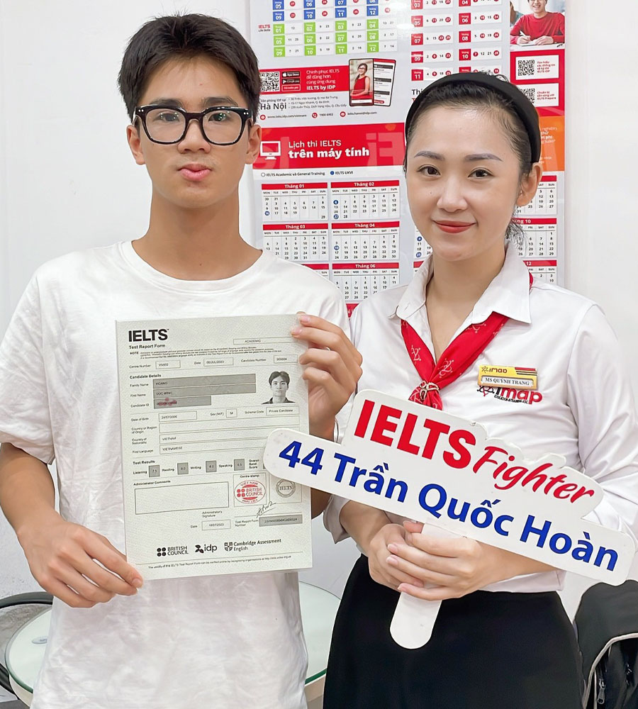 Đức minh 7.0 IELTS