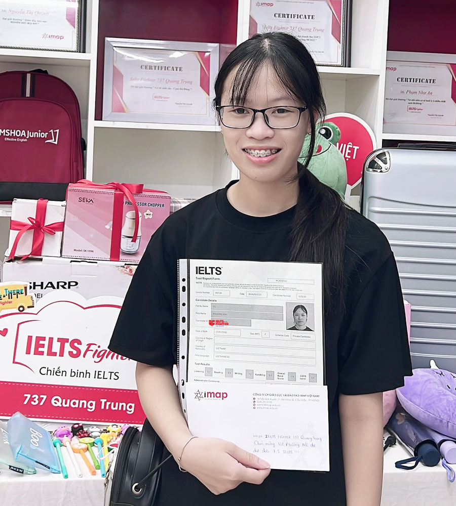 Phương Anh 7.5 IELTS