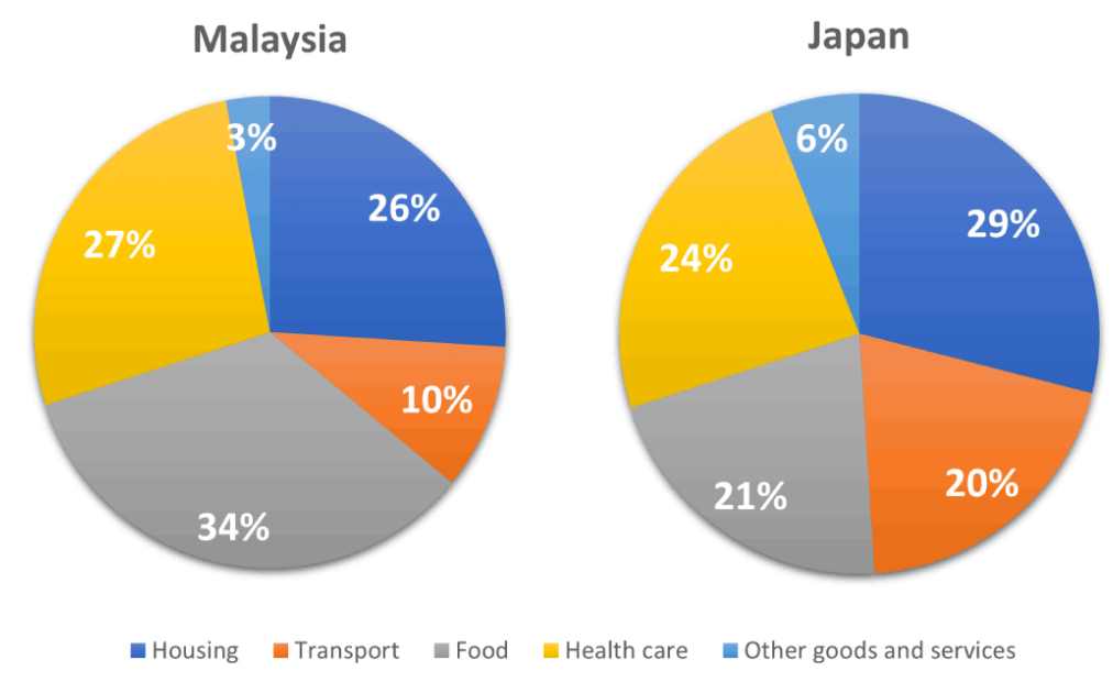 Cách viết writing task 1 dạng bài piechart 1