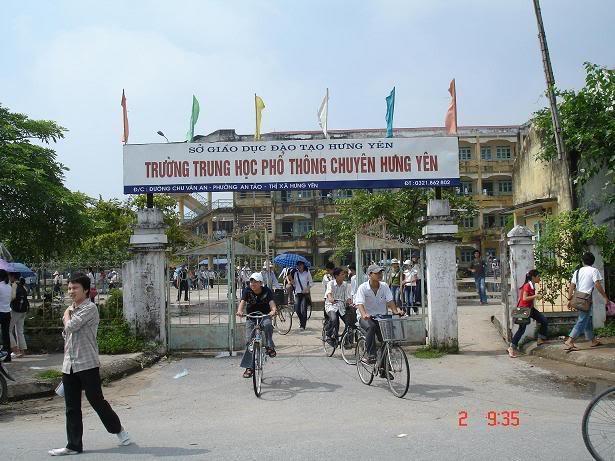 Trường THPT Chuyên Hưng Yên trước đây