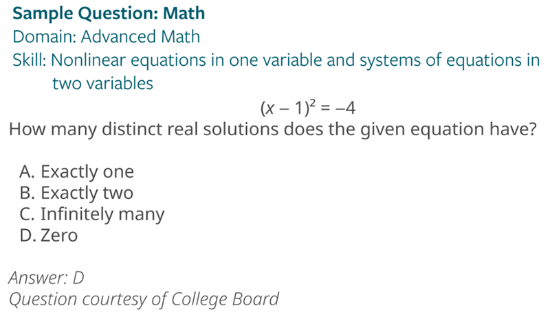 SAT Advanced Math (Toán Cao cấp)