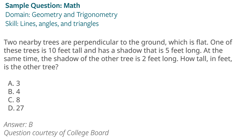 SAT Geometry and Trigonometry