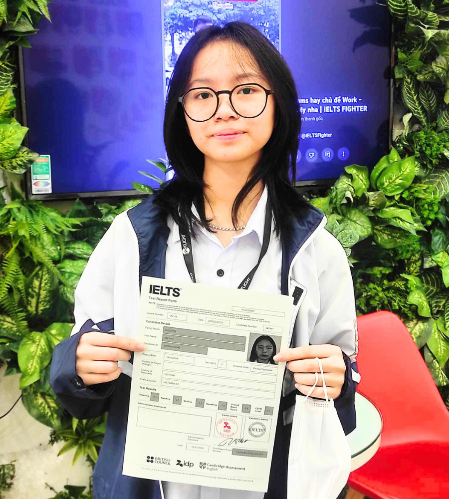  Mỹ Anh 7.0 IELTS
