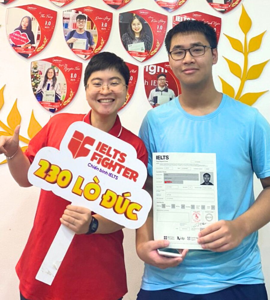 Phùng Nhật Quang 7.0 IELTS