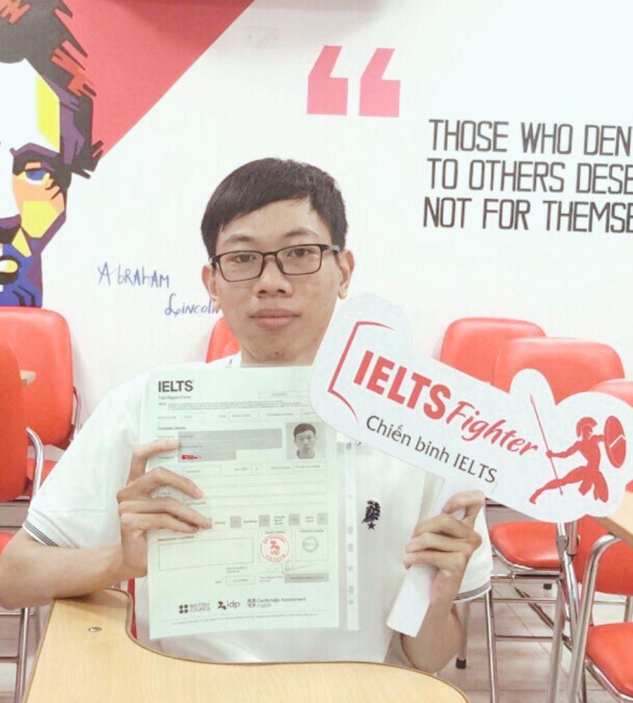 Minh Tú 8.0 IELTS