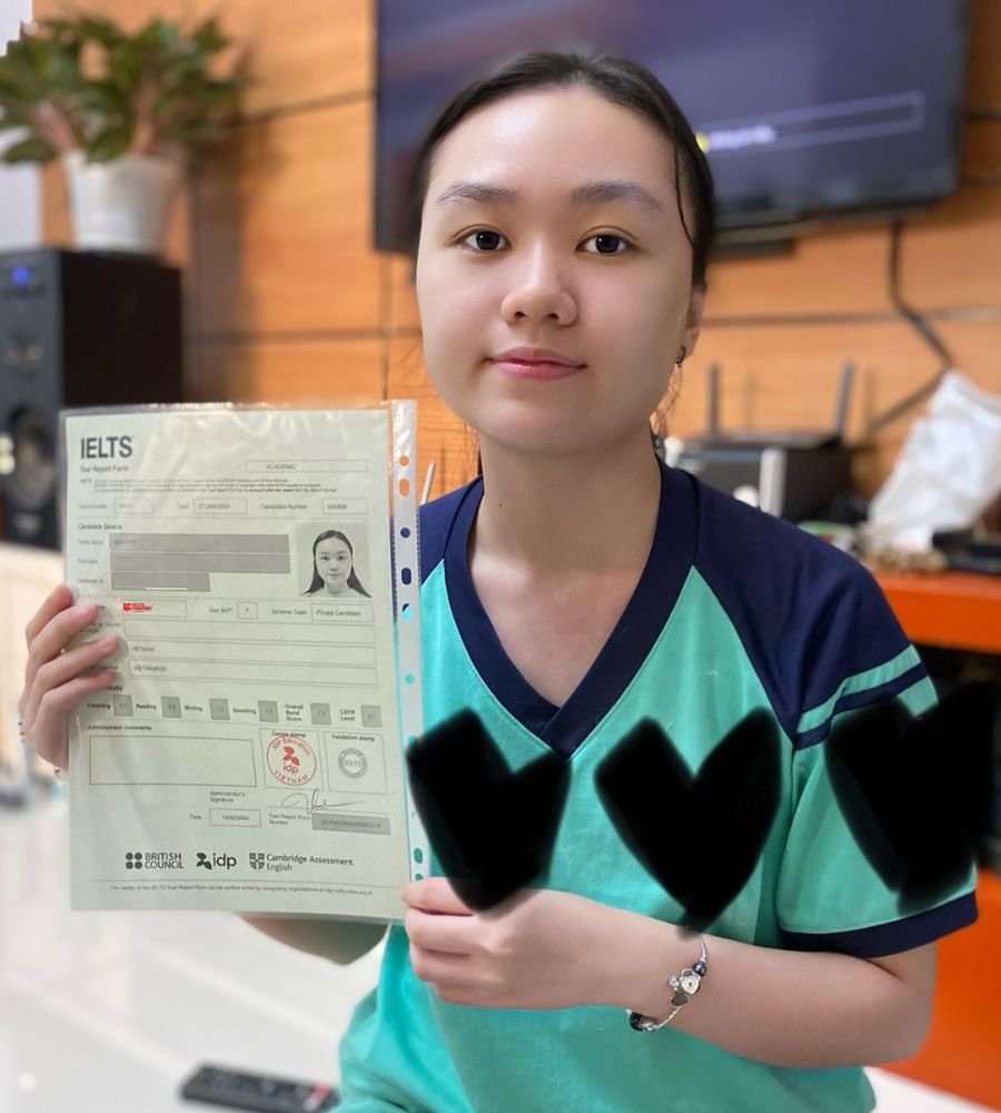 Nguyễn Đào Minh Anh  7.5 IELTS