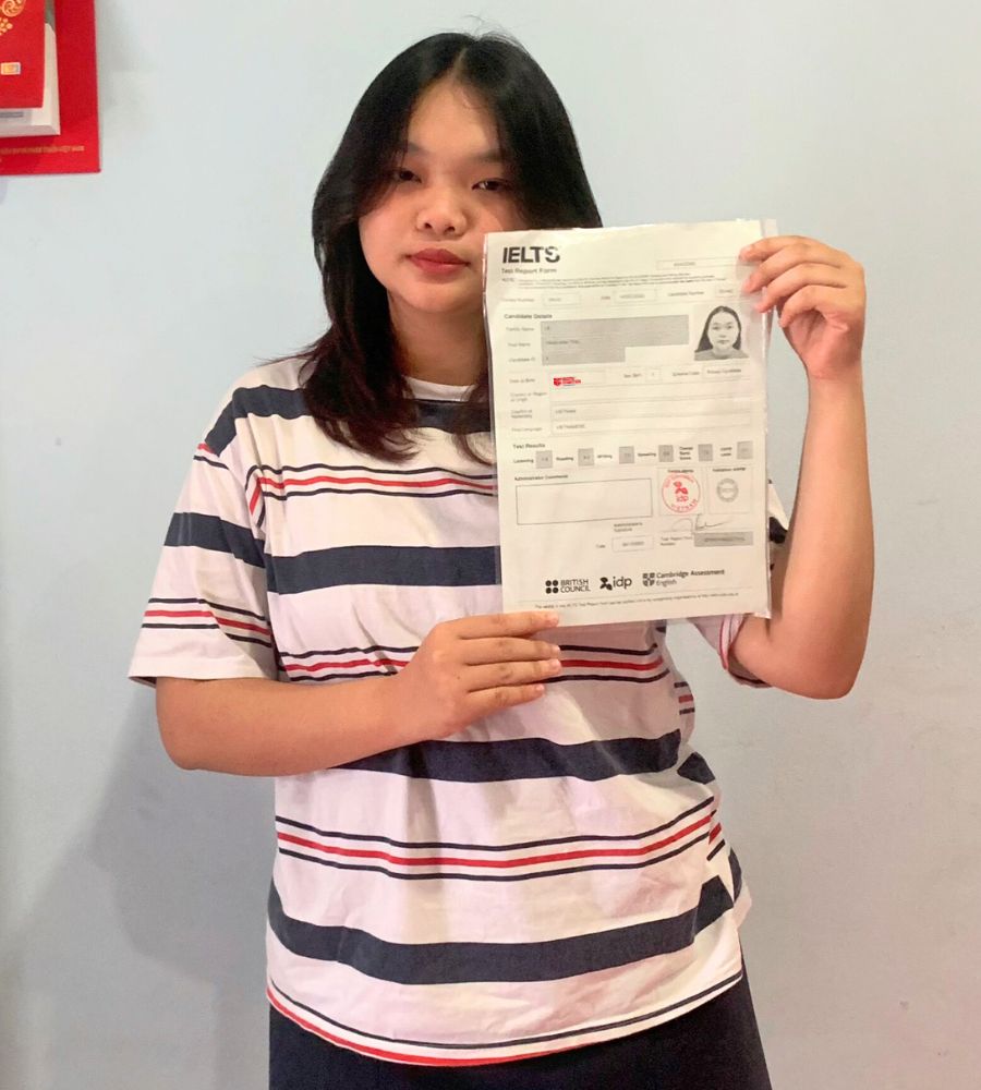 Lê Trần Anh Thư 7.5 IELTS