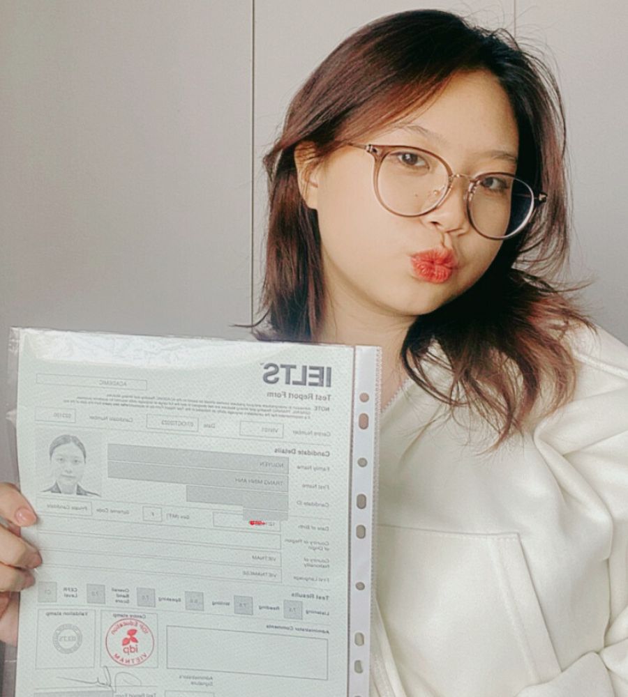 Nguyễn Trang Minh Anh  7.0 IELTS