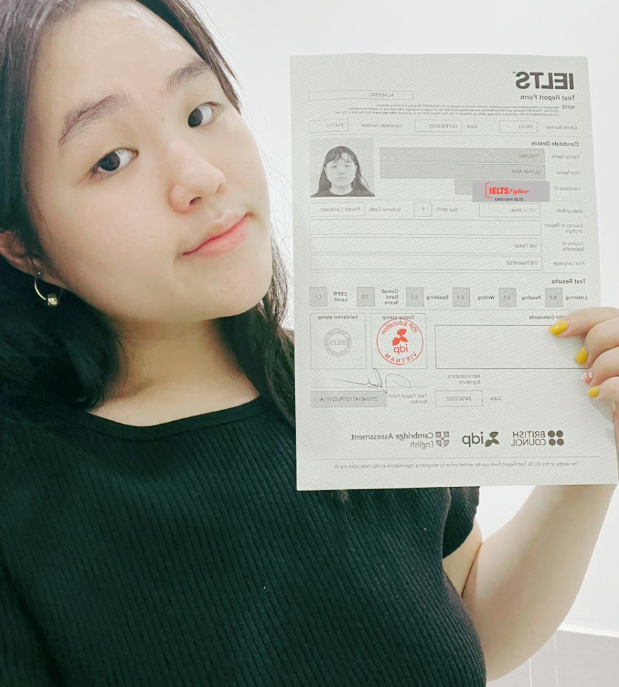 Trương Quỳnh Anh 7.0 IELTS