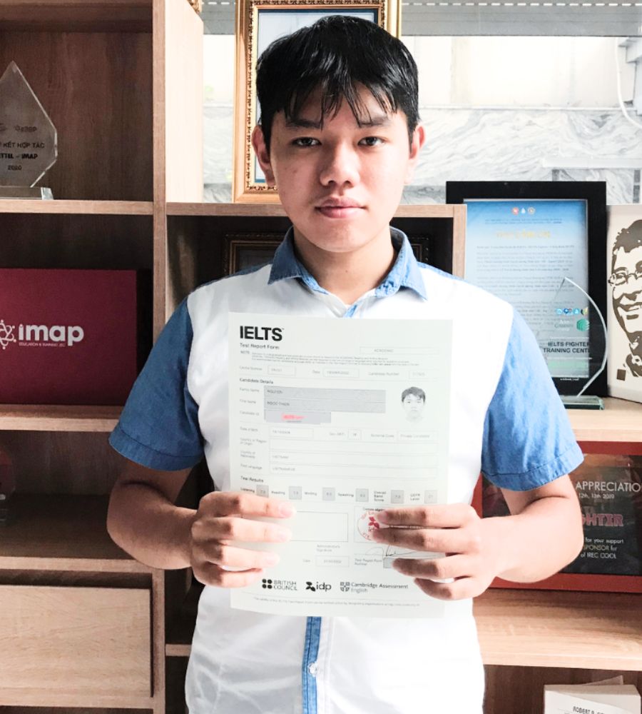 Nguyễn Ngọc Thiên 7.0 IELTS