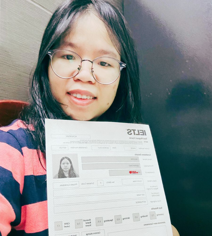 Nguyễn Quỳnh Dao  7.0 IELTS