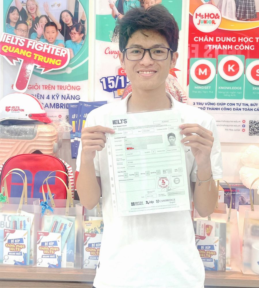 Bùi Đăng Phú 7.5 IELTS