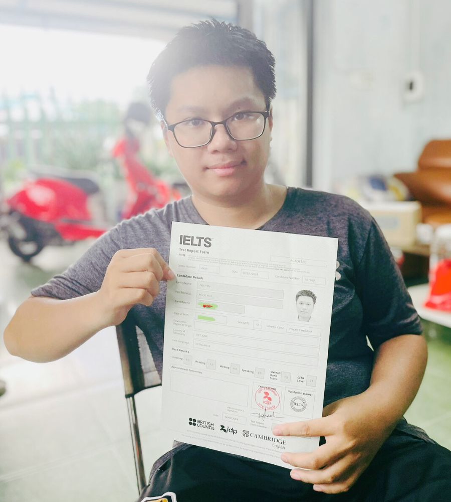 Nguyễn Ngọc Huy  7.0 IELTS