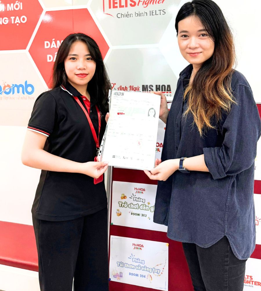 Lâm Thị Ánh Hồng  8.0 IELTS