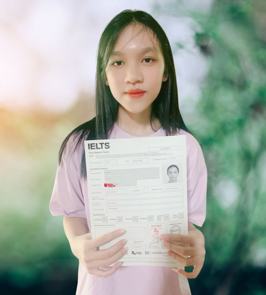 Phan Vy Sa  7.0 IELTS