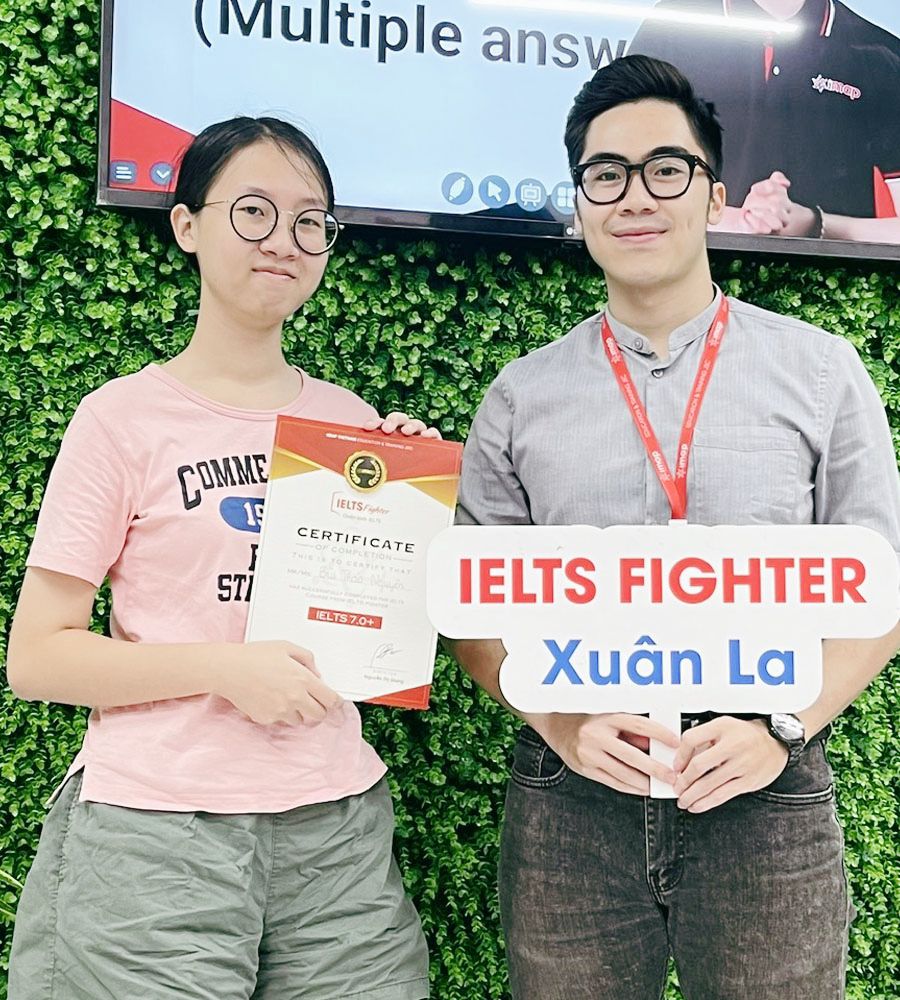 thảo nguyên 8.0 ielts