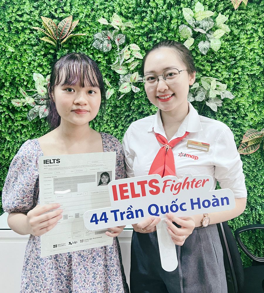 ngọc phi 8.0 IELTS