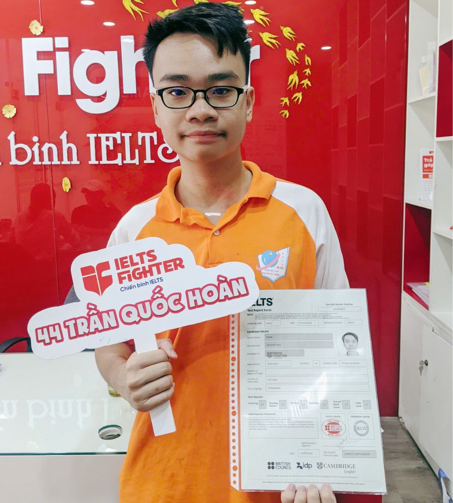 Phạm Đỗ Minh Hiếu 7.0 IELTS