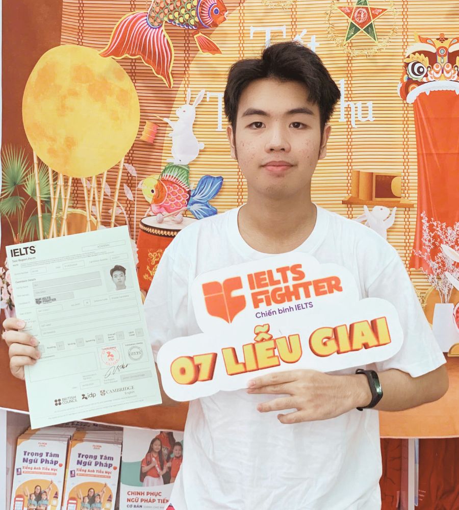 Bùi Tiến Minh 7.5 IELTS