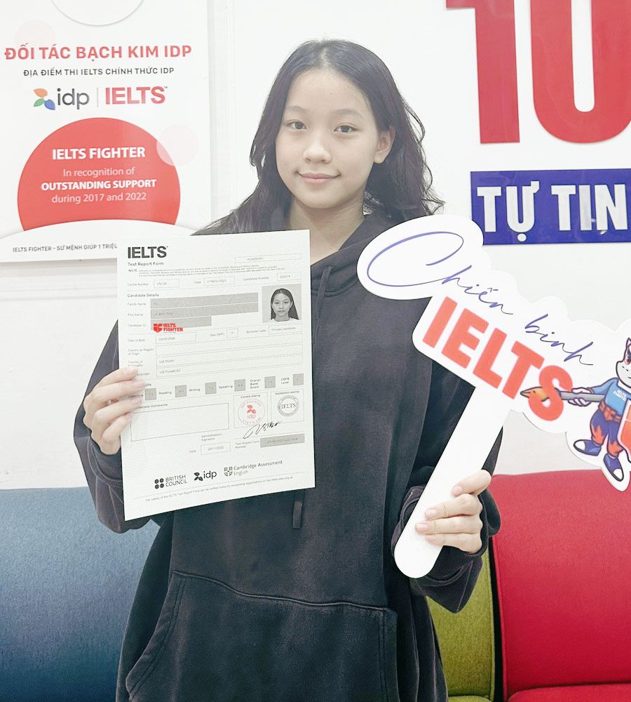 Anh Thư 7.5 IELTS