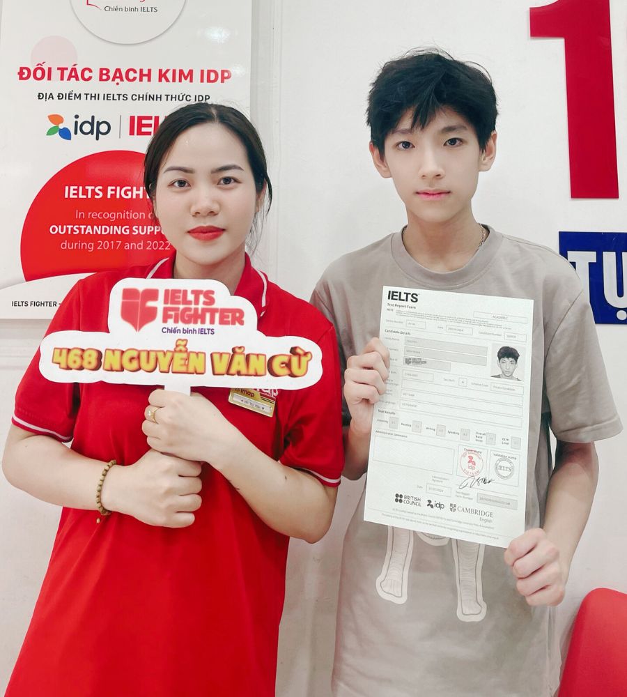 Nguyễn Đình Nhân  7.5 IELTS