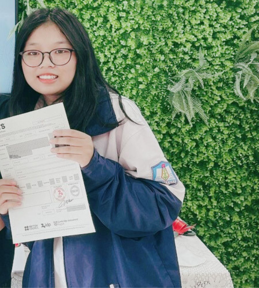 như minh 7.5 IELTS