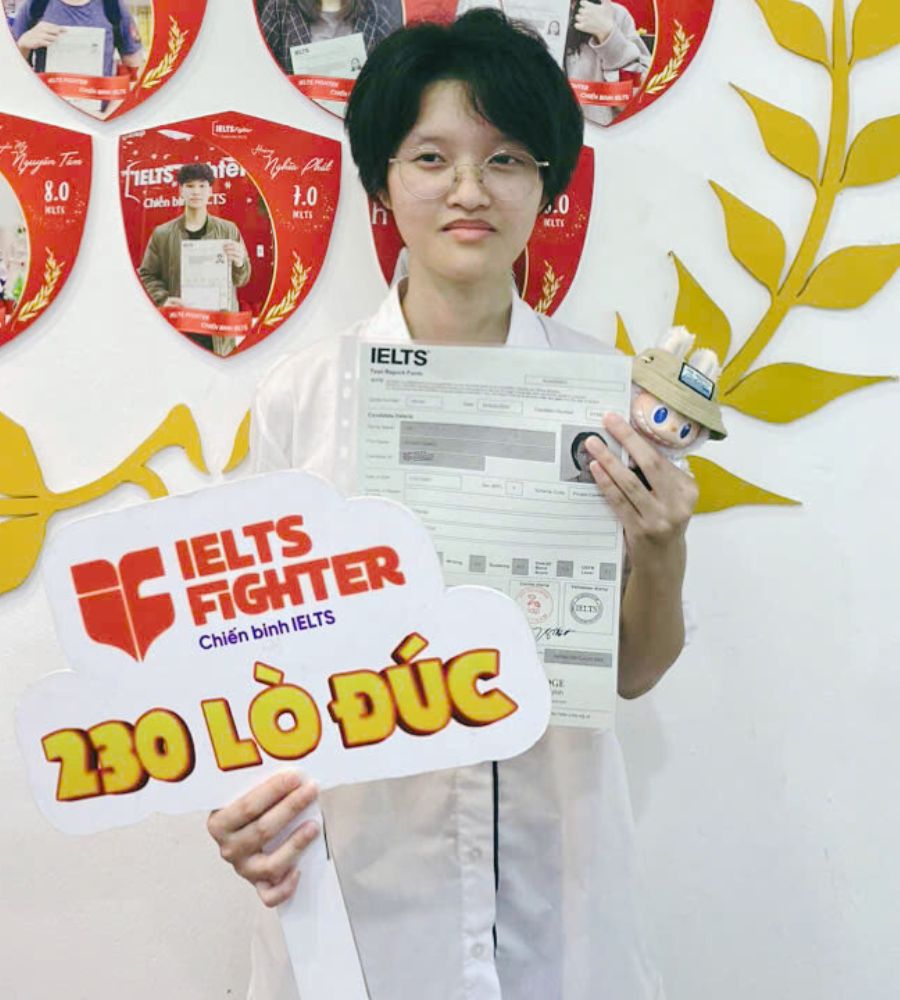 Lưu Hương Giang  7.0 IELTS