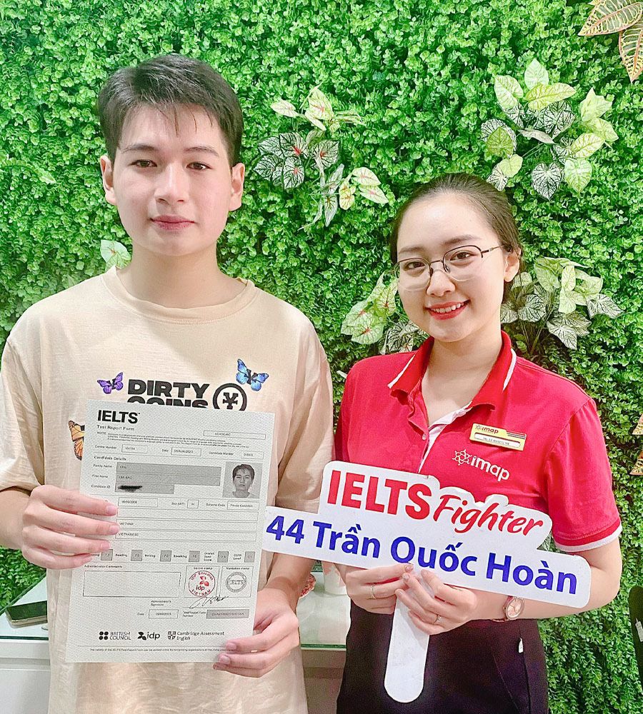 gia bảo 7.5 IELTS