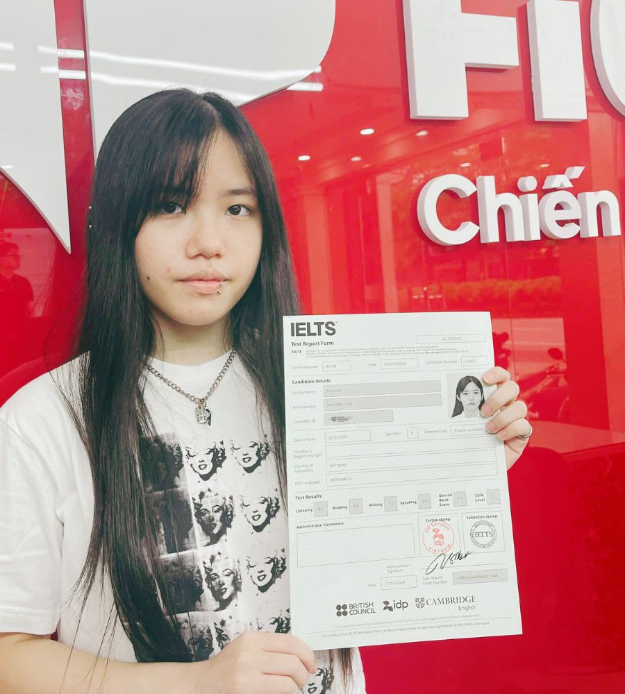 Nguyễn Phương Linh 7.5 IELTS