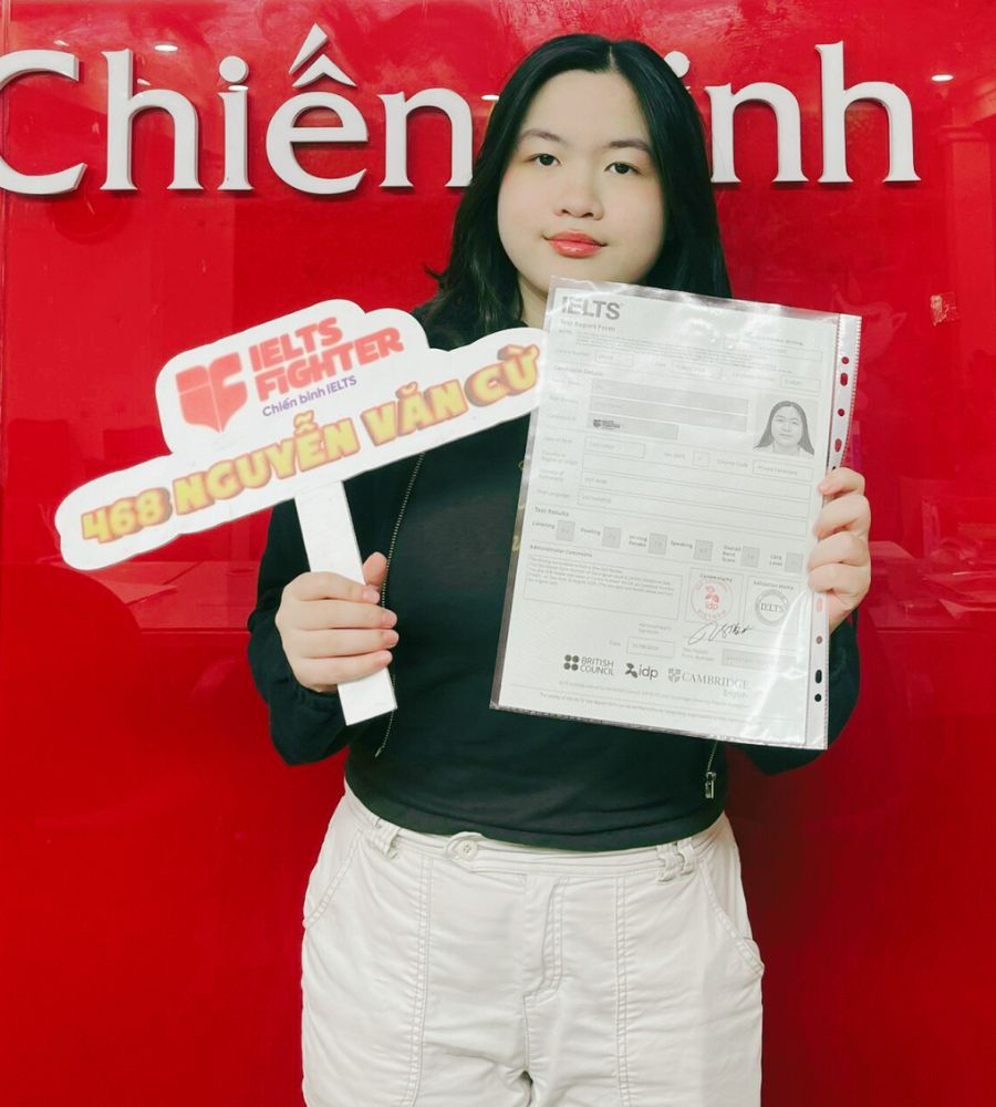 Đỗ Minh Trang 7.5 IELTS
