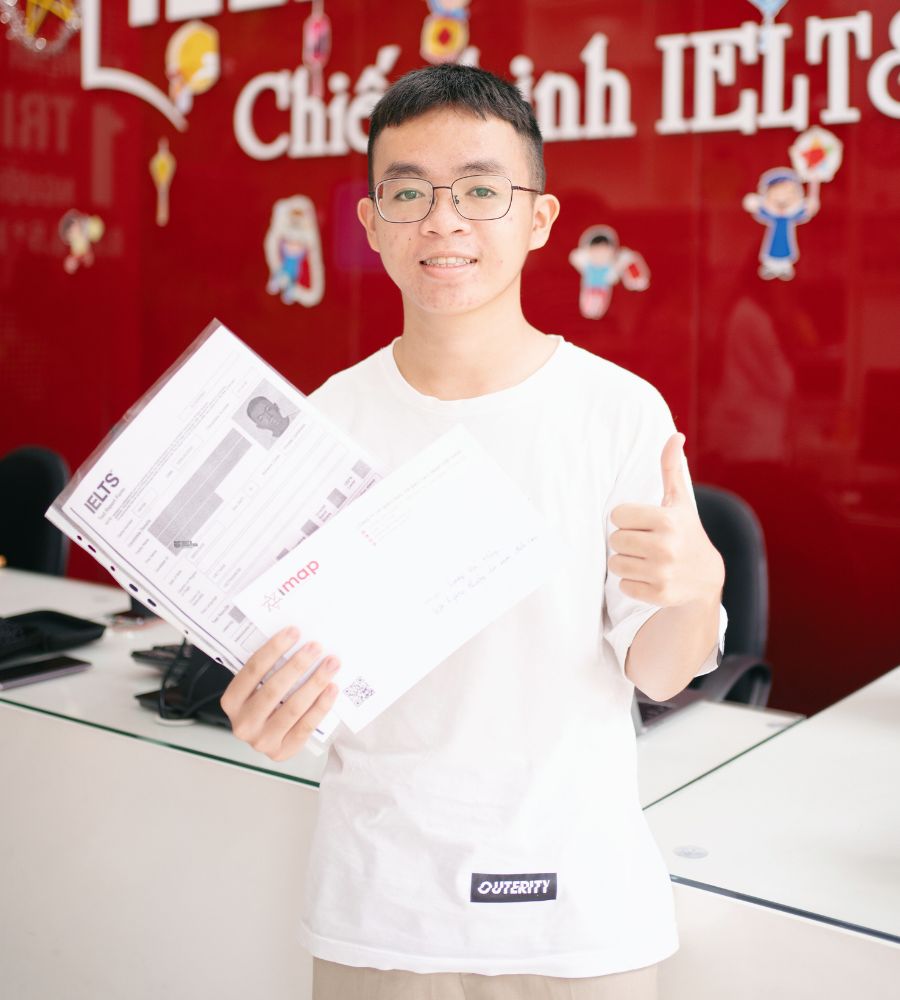 đức hùng 7.0 IELTS