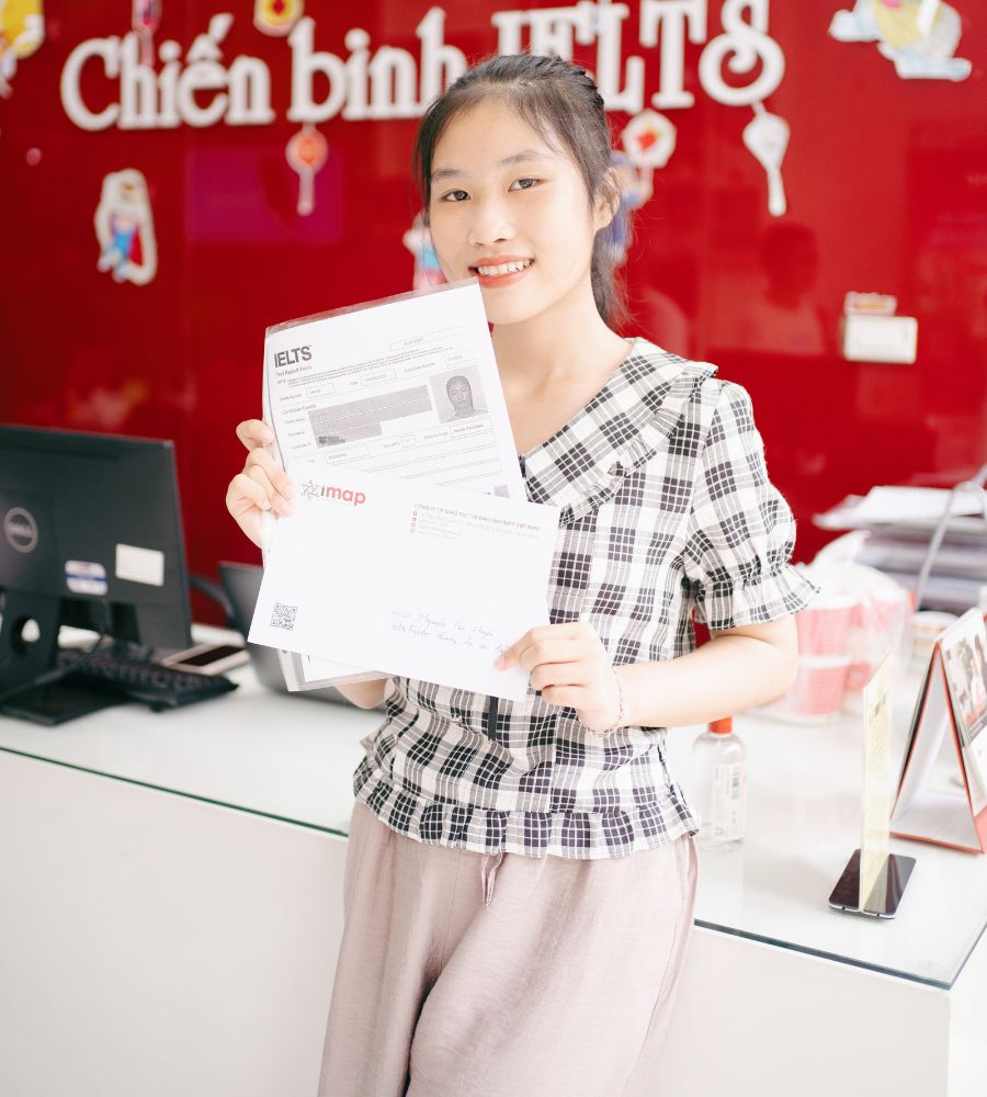 thu huyền 8.0 IELTS 