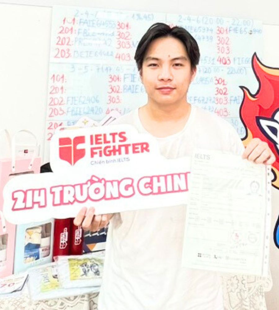 Nguyễn Minh Hoàng 7.5 IELTS