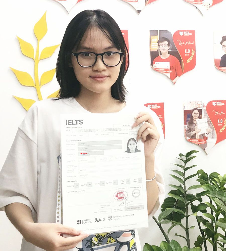 Hà Thanh 7.0 IELTS