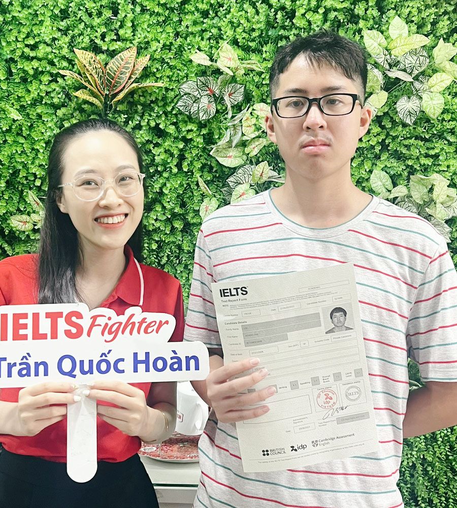 hoàng hải 7.0 IELTS
