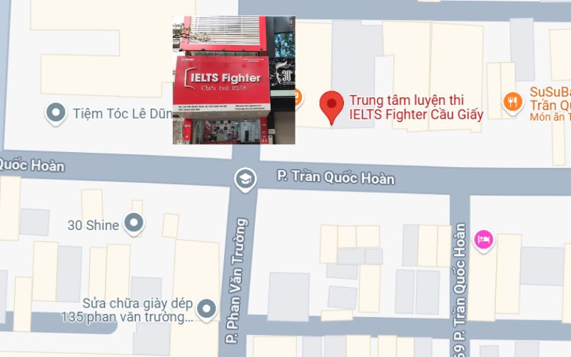 Địa chỉ IELTS Fighter Cầu Giấy