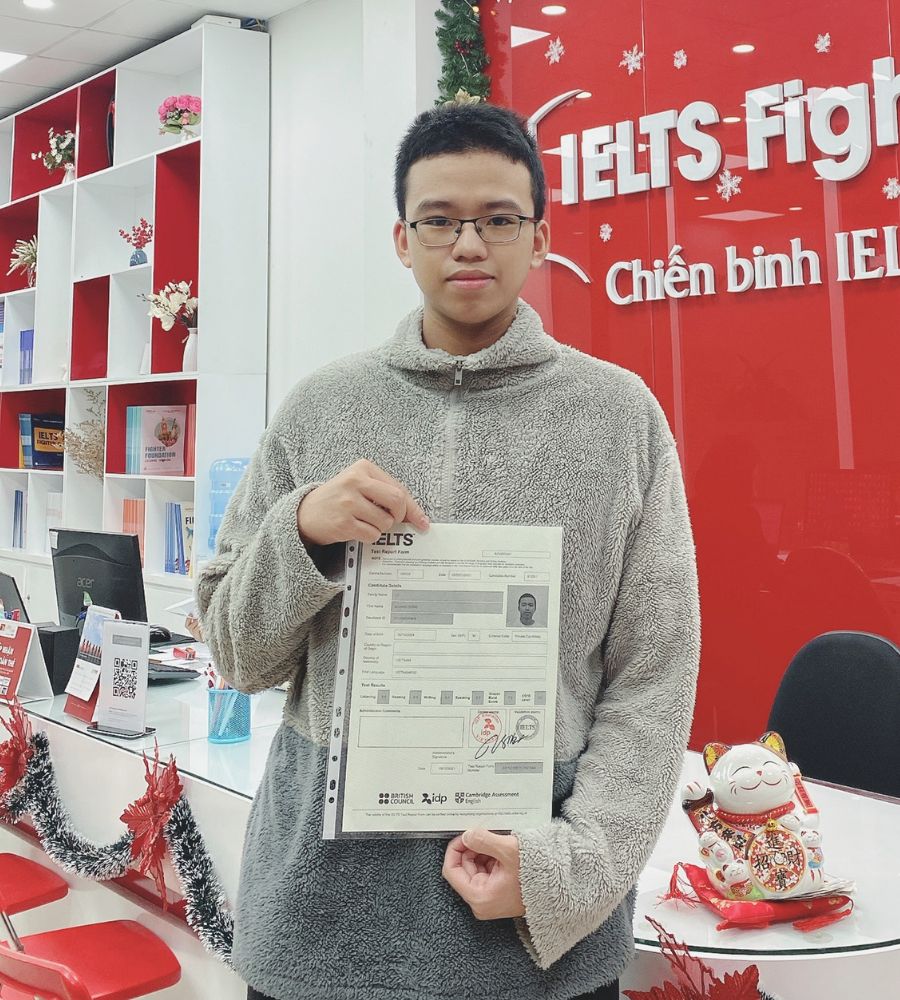 quang dũng 7.5 ielts 