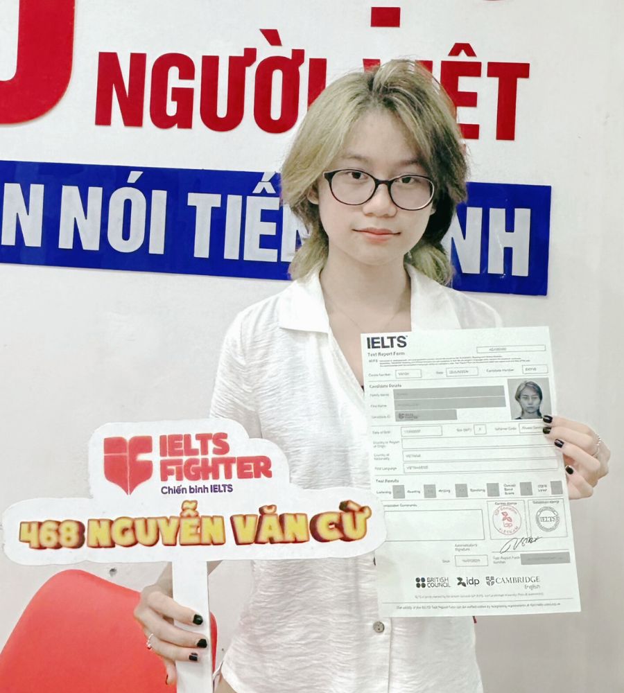 Hoàng Phương Linh 7.5 IELTS