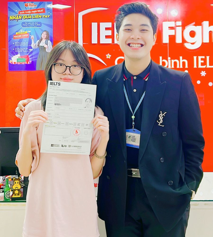 Hứa Ánh Linh 7.0 IELTS