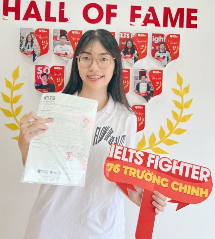 Trần Cẩm Tú 7.0 IELTS 